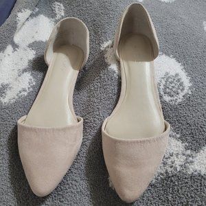ALDO Taupe Flats Sz 7